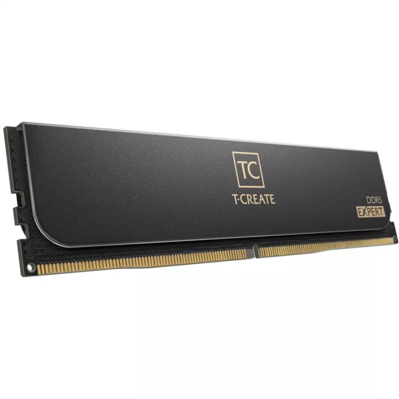 DIMM 32 GB DDR5-6400 (2x 16 GB) kit dual, memoria RAM nera, CTCED532G6400HC32ADC01, T-CREATE EXPERT