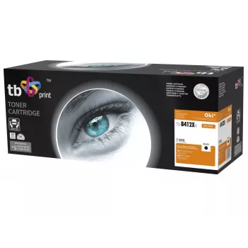 Toner TB compatibile per OKI B412/B432, nero, nuovo 412XN
