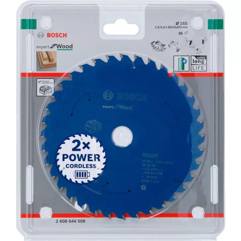 Bosch 2 608 644 508 lama per sega circolare 16,5 cm 1 pezzo