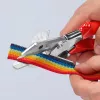 Knipex 94 35 215 Cesoia per tagli d'angolo per profili in plastica e gomma, 215 mm