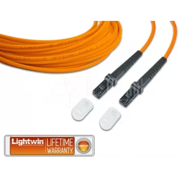 Lightwin cavo patch in fibra ottica duplex di alta qualità, MM OM2, MTRJ - MTRJ cavo patch in fibra ottica (LDP-50 MTRJ-MTRJ 3.0)