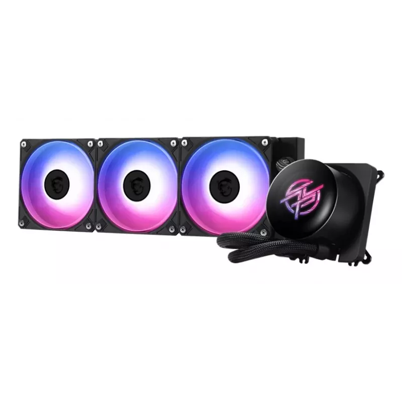 Dissipatore liquido all-in-one MSI MPG CORELIQUID P13 — ventola 120 mm, radiatore a 3 ventole, supporto LGA 1851, nero