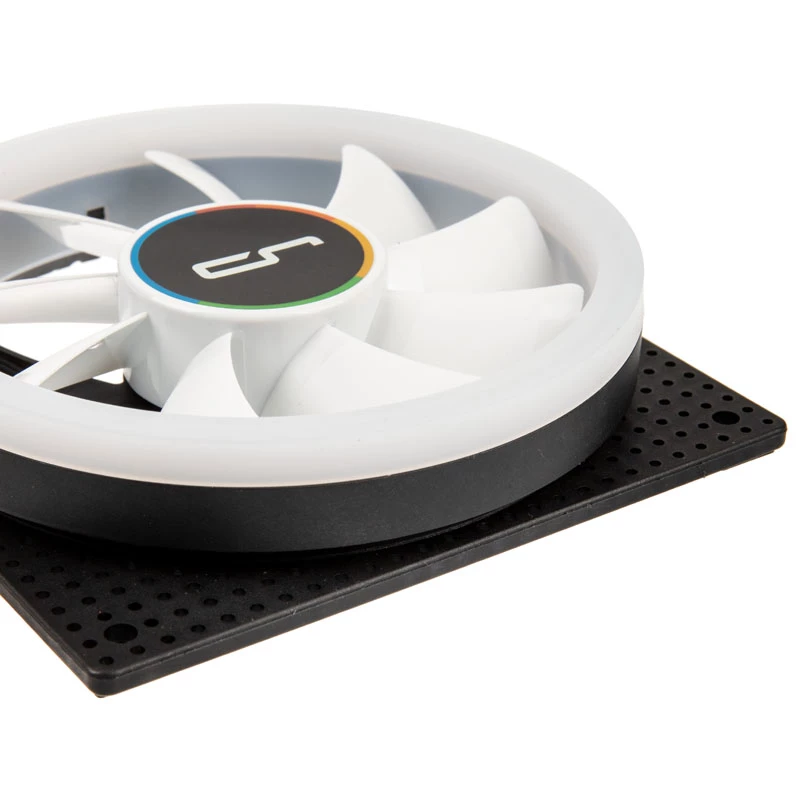 Cryorig Crona X CR-XRX1 ventola per case, 120 mm, PWM, ARGB, bianco