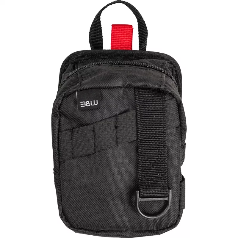 Cassetta per attrezzi b&w international TEX.223 nero bundle 2 con cintura e borsa con zip, MPN 116.72