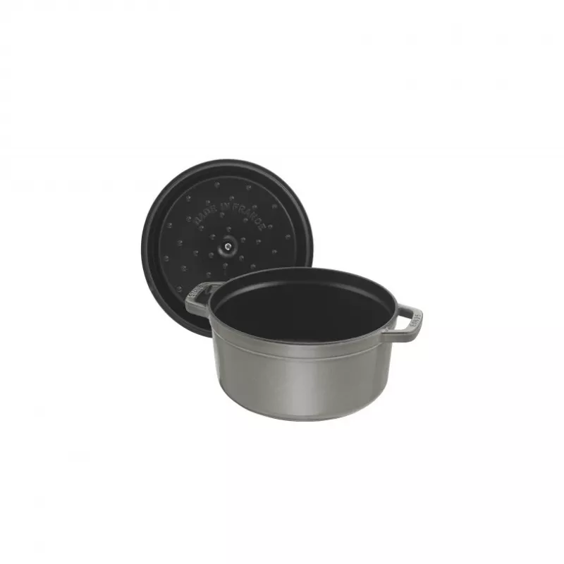 Cocotte Staub 20 cm grigio ghisa