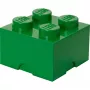 LEGO Storage Brick 4 Green, scatola contenitore verde