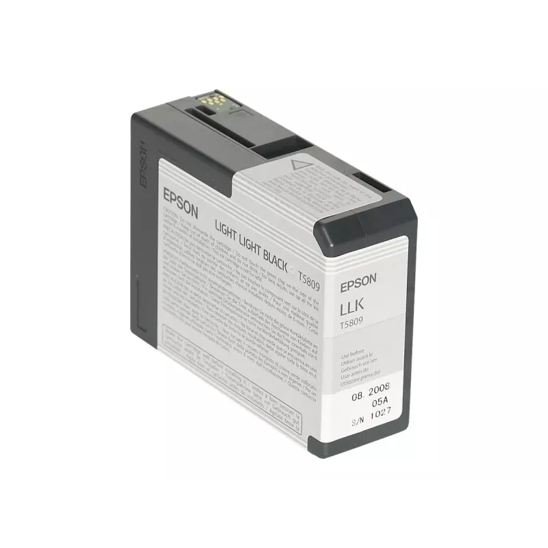 Epson Singlepack Light Light Black T580900, nero chiaro chiaro, inchiostro pigmentato, 80 ml, 1 pezzo