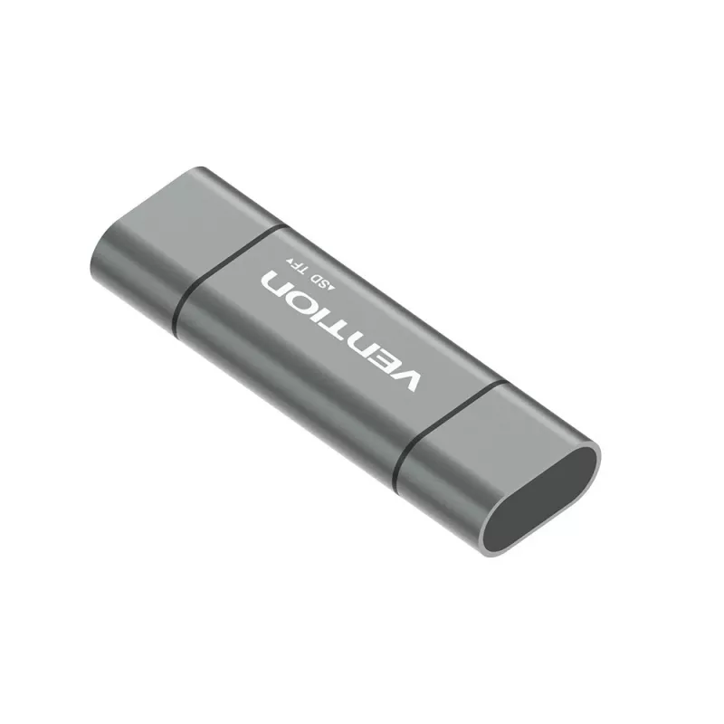 Vention lettore di schede multifunzione USB3.0 grigio metallo Type