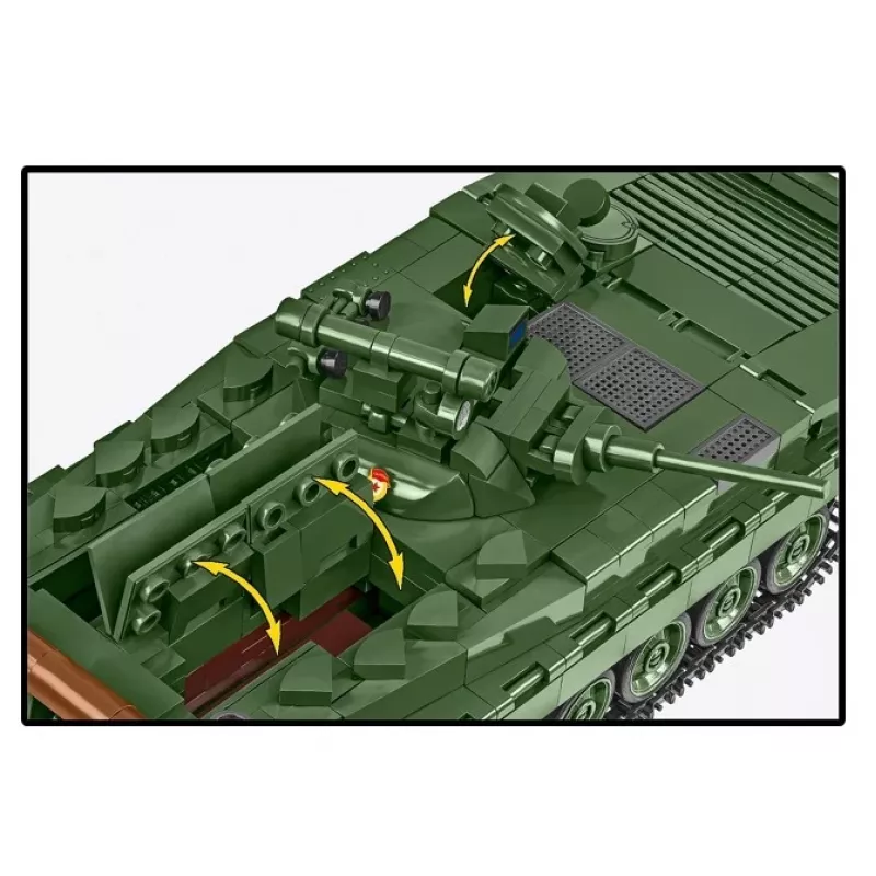 Set da costruzione Cobi Blocks BMP-1 758 pezzi – modello in scala a mattoncini
