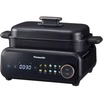 Panasonic 4-in-1 NF-GM400KXE multicooker vaporiera griglia nero, funzioni 4-in-1