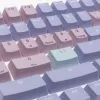 Set di keycap Ducky Macaron PBT Doubleshot 133 tasti per tastiere meccaniche, Ducky DCA132-USMACOEPD1