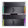 Dissipatore CPU Jonsbo HX6280 PWM RGB 130 mm, nero