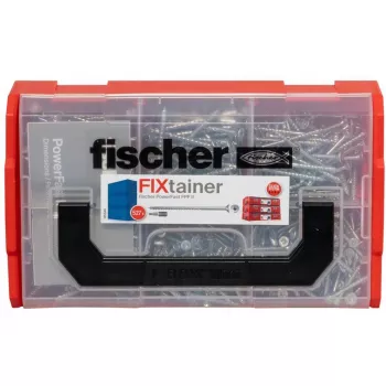 fischer FixTainer PowerFast II TX TG 562272 assortimento viti per truciolare acciaio zincato (562272)