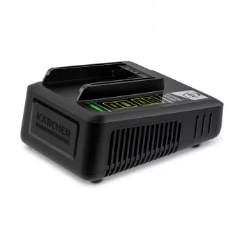 Caricabatterie Kärcher 2.445-032.0 — 18 V Li‑Ion, slot singolo, 25×13,3×8,7 cm, 700 g