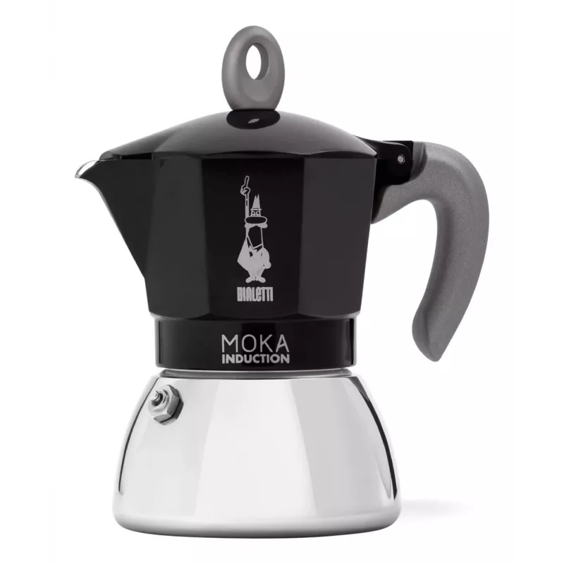 Bialetti Moka Induction Caffettiera moka 6 tazze