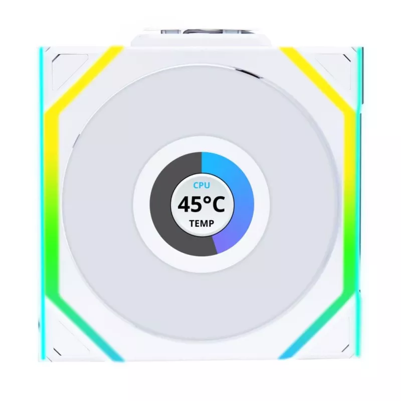 Lian Li UNI FAN SL Wireless LCD ARGB 120 mm bianco confezione da 3