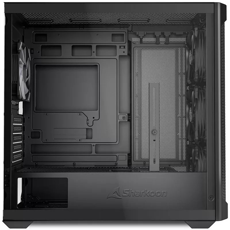 Sharkoon MK4W RGB Strip Micro Tower nero