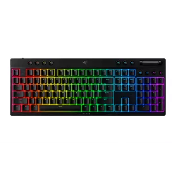 Tastiera da gaming Razer BlackWidow V4 Low-profile Wireless — tasti meccanici low-profile, Bluetooth e 2,4 GHz
