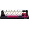 LORGAR KBP70MW, tastiera da gaming meccanica wireless 65% Pro, nero/rosso, layout EN