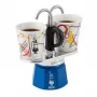 Caffettiera per piano cottura BIALETTI MINI EXPRESS set Kandinsky vari colori, piccola macchina per espresso