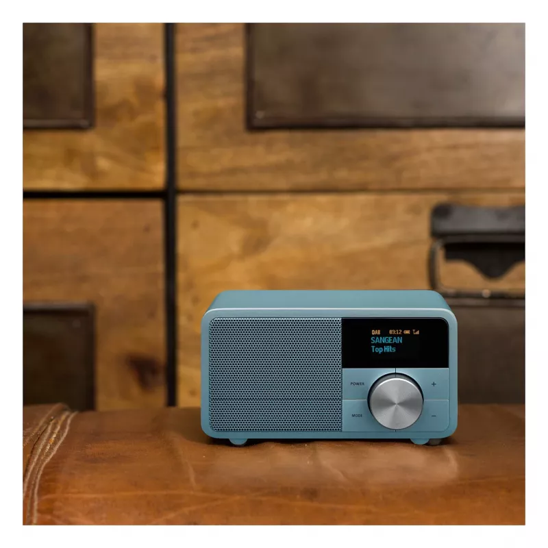 Sangean DDR-7 Norse Blue radio da tavolo, DAB+, FM, AUX, Bluetooth, turchese