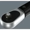 Wera Click-Torque Lock C3 05075692001 chiave dinamometrica con cricchetto reversibile, 1/2 pollice, 40–200 Nm, nero/verde