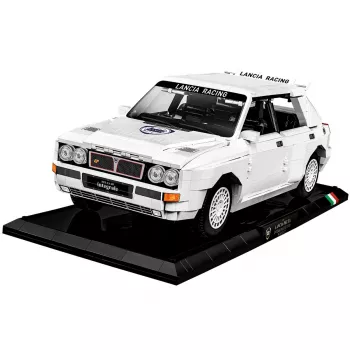 Kit modello 1:12 Cobi Lancia Delta HF Integrale EVO Executive Edition, giocattolo da costruzione