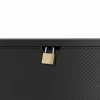 Box da esterno Keter 249722 270 L, resistente alle intemperie, grafite, rettangolare 1180×440×580 mm