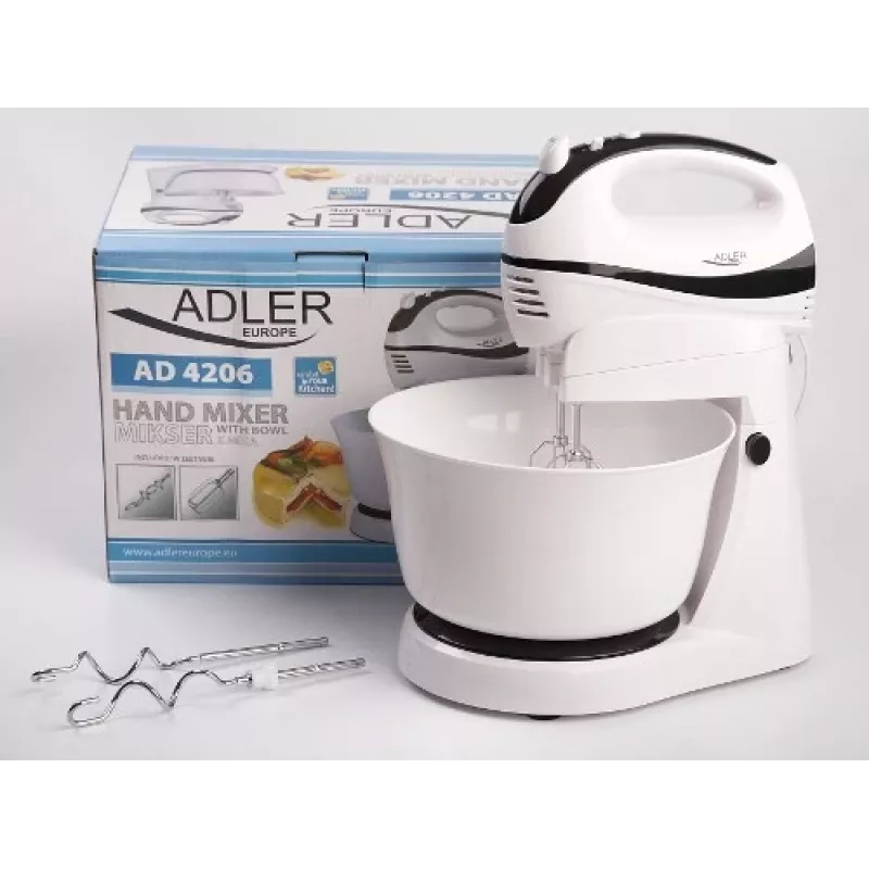 Adler AD 4206 frullatore nero, bianco 300 W