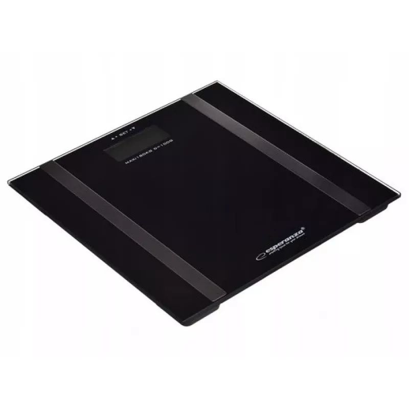 Bilancia pesapersone Esperanza EBS018K – elettronica, 180 kg, nera
