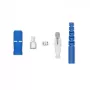 Connettore in fibra ottica SC/PC Qoltec 54430 monomodale blu argento bianco