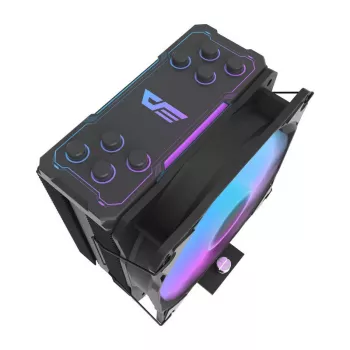 Radiatore per computer 240mm Darkflash Z4 PRO MIST nero con illuminazione RGB