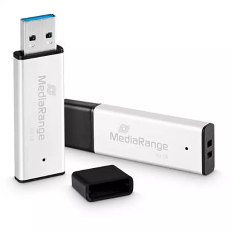 Chiavetta USB MediaRange MR1904 512 GB USB Type-A 3.2 Gen 1 (3.1 Gen 1) nero/argento