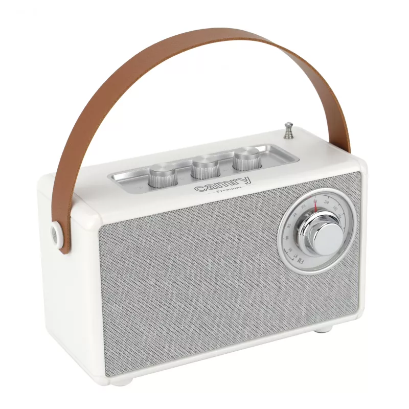 Camry altoparlante con radio | CR 1902 W | 5 W | Bluetooth | Bianco | Connessione wireless