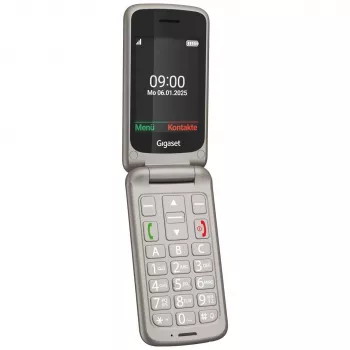 Telefono per anziani Gigaset GL595 2,8 pollici 0,3 MP grigio