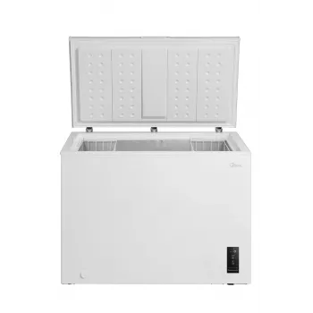 Congelatore a pozzetto Midea MDRC405FEE01, 290 L, altezza 85 cm, classe energetica E, a libera installazione