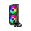 Gamemax | Dissipatore liquido per CPU | ICEBURG 240 DIGITAL | Nero