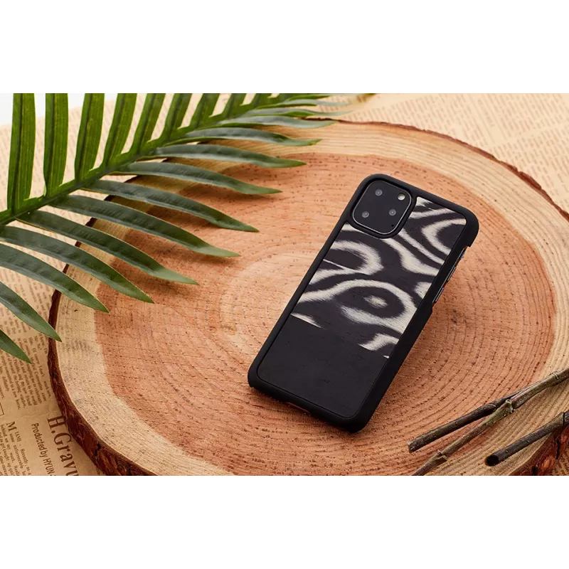 Custodia per smartphone Man and Wood per iPhone 11 Pro Max – motivo leopardato nero