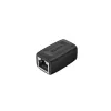 Unitek A1026BK giunzione RJ45 femmina-femmina, Cat.6, 1 Gbps, nero