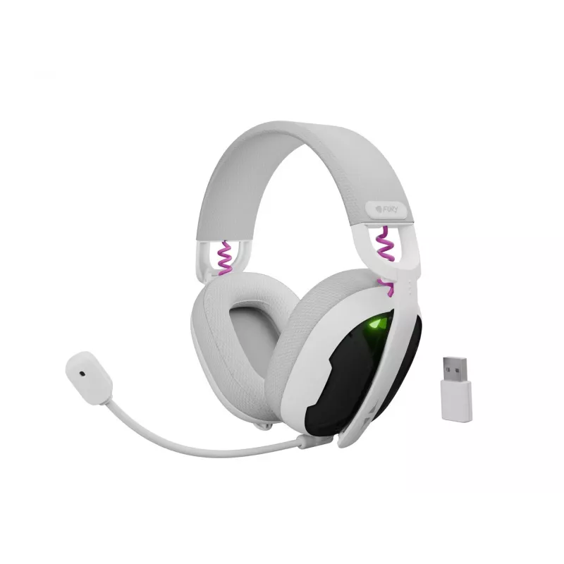 Fury Fukiya F6 cuffie wireless, bianco