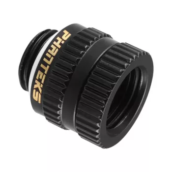 Adattatore per sistemi di raffreddamento a liquido PHANTEKS PH-RA_BK_MF – nero satinato, compatibile con componenti Phanteks Glacier