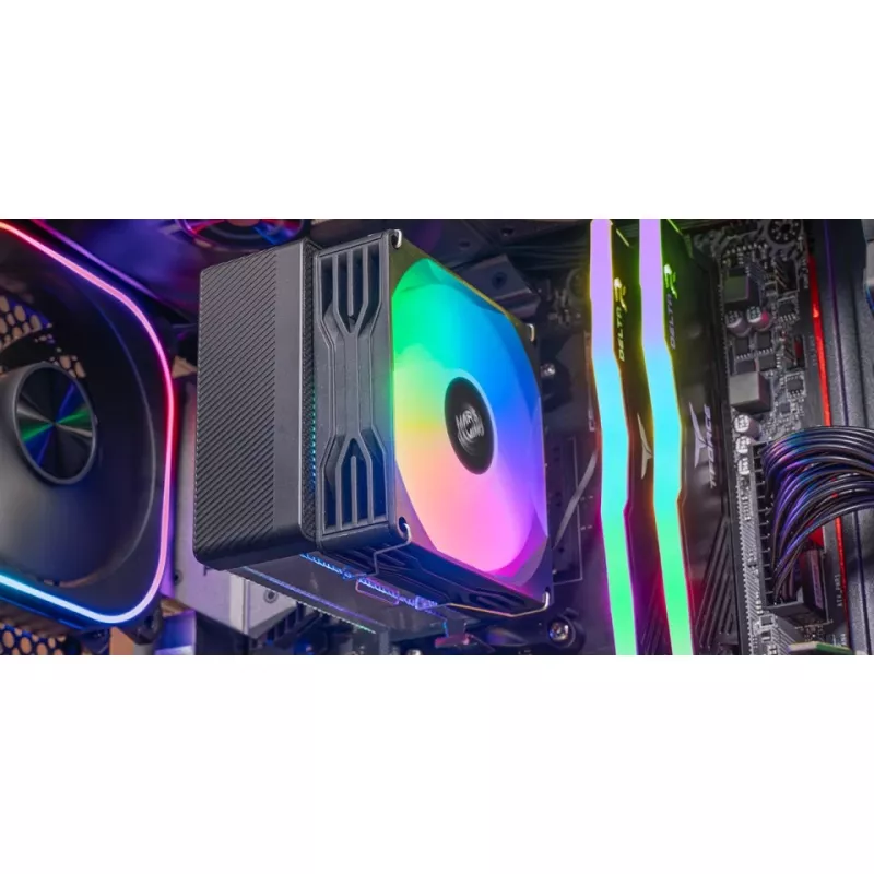 TACENS Mars Gaming MCPU-X3 90 PWM dissipatore CPU, TDP 190 W, nero