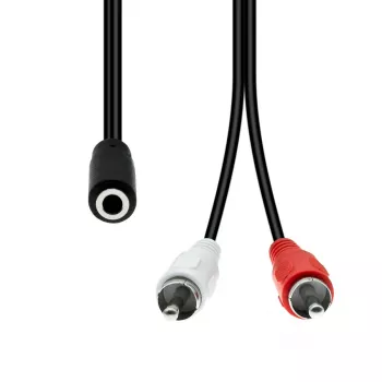 Cavo audio ProXtend M3F2XRCA-002 — 3 poli (Mini XLR) a 2×RCA, 1,5 m