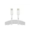 Cavo intrecciato USB-C a USB-C 1m bianco