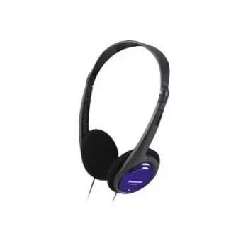 Panasonic RP-HT010E-A cuffie nero/blu cavo 1,2 m ultraleggere