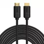 Cavo Baseus 2x HDMI 2.0 4K 30Hz, 3D, HDR, 18 Gbit/s, 8 m (nero)