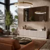 Mobile TV Cama LIVERTI 200x42x48 cashmere