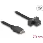 Cavo USB DeLOCK Type-E Key A 20 poli connettore maschio su connettore femmina USB Type-C 70 cm