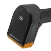 Lettore di codici a barre wireless QOLTEC 50878 1D/2D con base di ricarica