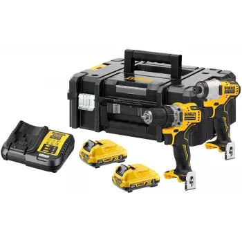 DeWALT DCK2110L2T-QW avvitatore/avvitatore a impulsi nero, giallo